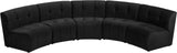 Limitless 5pc Modular Sectional - Luxurious Velvet Upholstery with Contemporary Design & Comfort