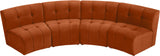Limitless 4-Piece Modular Sectional - Contemporary Comfort with Soft Upholstery & Stylish Tufting