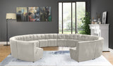 Limitless Contemporary 14-Piece Modular Sectional Sofa with Deep Tufting for Ultimate Comfort