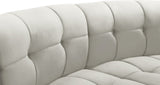 Limitless Modular Sectional Loveseat with Upscale Tufting and Contemporary Design for Ultimate Comfort