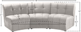 Limitless Modular Sectional Sofa - Elegant Contemporary Design with Luxurious Tufting Features