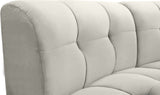 Limitless 4-Piece Modular Sectional - Contemporary Comfort with Soft Upholstery & Stylish Tufting