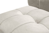 Limitless 4-Piece Modular Sectional - Contemporary Comfort with Soft Upholstery & Stylish Tufting