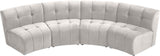 Limitless 4-Piece Modular Sectional - Contemporary Comfort with Soft Upholstery & Stylish Tufting