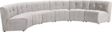 Limitless 6-Piece Modular Sectional Sofa with Upscale Tufting for Ultimate Comfort and Style