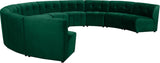 Limitless 10-Piece Modular Sectional Sofa - Contemporary Design with Soft Upholstery & Tufting