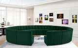 Limitless Modular Sectional Sofa Set - 15 Piece Contemporary Design with Button Tufting Elegance