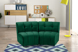 Limitless Modular Sectional Loveseat with Upscale Tufting and Contemporary Design for Ultimate Comfort