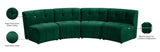 Limitless 4-Piece Modular Sectional - Contemporary Comfort with Soft Upholstery & Stylish Tufting