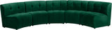 Limitless 5pc Modular Sectional - Luxurious Velvet Upholstery with Contemporary Design & Comfort