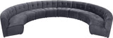 Limitless 10-Piece Modular Sectional Sofa - Contemporary Design with Soft Upholstery & Tufting