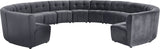 Limitless 13-Piece Modular Sectional Sofa - Stylish, Comfortable, and Customizable for Any Space