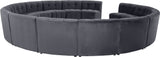 Limitless Modular Sectional Sofa Set - 15 Piece Contemporary Design with Button Tufting Elegance