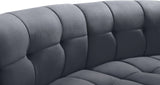 Limitless Modular Sectional Loveseat with Upscale Tufting and Contemporary Design for Ultimate Comfort