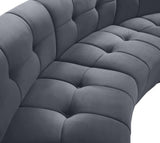 Limitless Modular Sectional Loveseat with Upscale Tufting and Contemporary Design for Ultimate Comfort