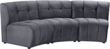 Limitless Modular Sectional Sofa - Elegant Contemporary Design with Luxurious Tufting Features