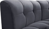 Limitless 4-Piece Modular Sectional - Contemporary Comfort with Soft Upholstery & Stylish Tufting