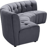 Limitless 4-Piece Modular Sectional - Contemporary Comfort with Soft Upholstery & Stylish Tufting