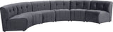 Limitless 6-Piece Modular Sectional Sofa with Upscale Tufting for Ultimate Comfort and Style