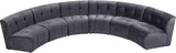 Limitless 6-Piece Modular Sectional Sofa with Upscale Tufting for Ultimate Comfort and Style