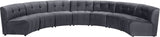 Limitless 7pc Modular Sectional - Stylish Contemporary Design with Soft Upholstery & Custom Flexibility
