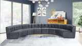 Limitless 8-Piece Modular Sectional Sofa with Contemporary Design and Luxurious Soft Touch Upholstery