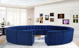 Limitless Modular Sectional Sofa Set - 15 Piece Contemporary Design with Button Tufting Elegance