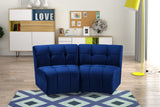 Limitless Modular Sectional Loveseat with Upscale Tufting and Contemporary Design for Ultimate Comfort