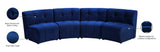 Limitless 4-Piece Modular Sectional - Contemporary Comfort with Soft Upholstery & Stylish Tufting