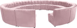 Limitless Modular Sectional Sofa Set - 15 Piece Contemporary Design with Button Tufting Elegance