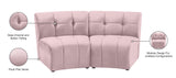 Limitless Modular Sectional Loveseat with Upscale Tufting and Contemporary Design for Ultimate Comfort