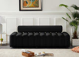Melody Contemporary Sofa with Deep Channel Tufting - Chic Velvet Design for Modern Spaces