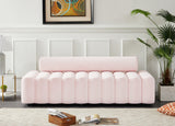Melody Contemporary Sofa with Deep Channel Tufting - Chic Velvet Design for Modern Spaces