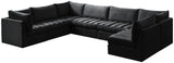 Jacob Modular Sectional Sofa - Luxurious Velvet, Deep Channel Tufting, Customizable Contemporary Design