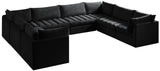 Jacob Modular Sectional Sofa - Luxurious Velvet, Deep Channel Tufting, Customizable Contemporary Design