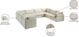 Jacob Velvet Modular Sectional Sofa - Luxurious Black Upholstery with Deep Channel Tufting Design