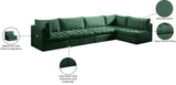Jacob Velvet Modular Sectional Sofa - Luxurious Soft Black Upholstery with Contemporary Design