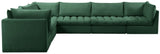 Jacob Velvet Modular Sectional Sofa - Luxurious Soft Black Upholstery with Contemporary Design