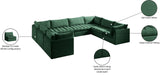 Jacob Velvet Modular Sectional Sofa - Luxurious Soft Black Upholstery with Contemporary Design