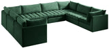 Jacob Velvet Modular Sectional Sofa - Luxurious Soft Black Upholstery with Contemporary Design