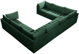 Jacob Velvet Modular Sectional Sofa - Luxurious Soft Black Upholstery with Contemporary Design