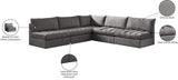 Jacob Velvet Modular Sectional - Luxurious Contemporary Seating with Endless Configuration Options
