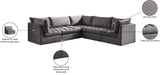Jacob Velvet Modular Sectional - Luxurious Contemporary Seating with Endless Configuration Options