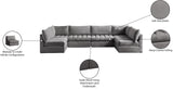 Jacob Velvet Modular Sectional - Luxurious Contemporary Seating with Endless Configuration Options