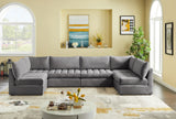 Jacob Velvet Modular Sectional - Luxurious Contemporary Seating with Endless Configuration Options