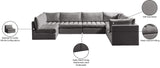 Jacob Velvet Modular Sectional - Luxurious Contemporary Seating with Endless Configuration Options