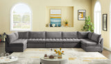 Jacob Velvet Modular Sectional - Luxurious Contemporary Seating with Endless Configuration Options