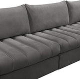 Jacob Velvet Modular Sectional - Luxurious Contemporary Seating with Endless Configuration Options
