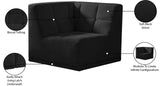 Relax Contemporary Corner Chair with Biscuit Tufting – Modular Design for Ultimate Comfort & Style