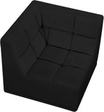 Relax Contemporary Corner Chair with Biscuit Tufting – Modular Design for Ultimate Comfort & Style